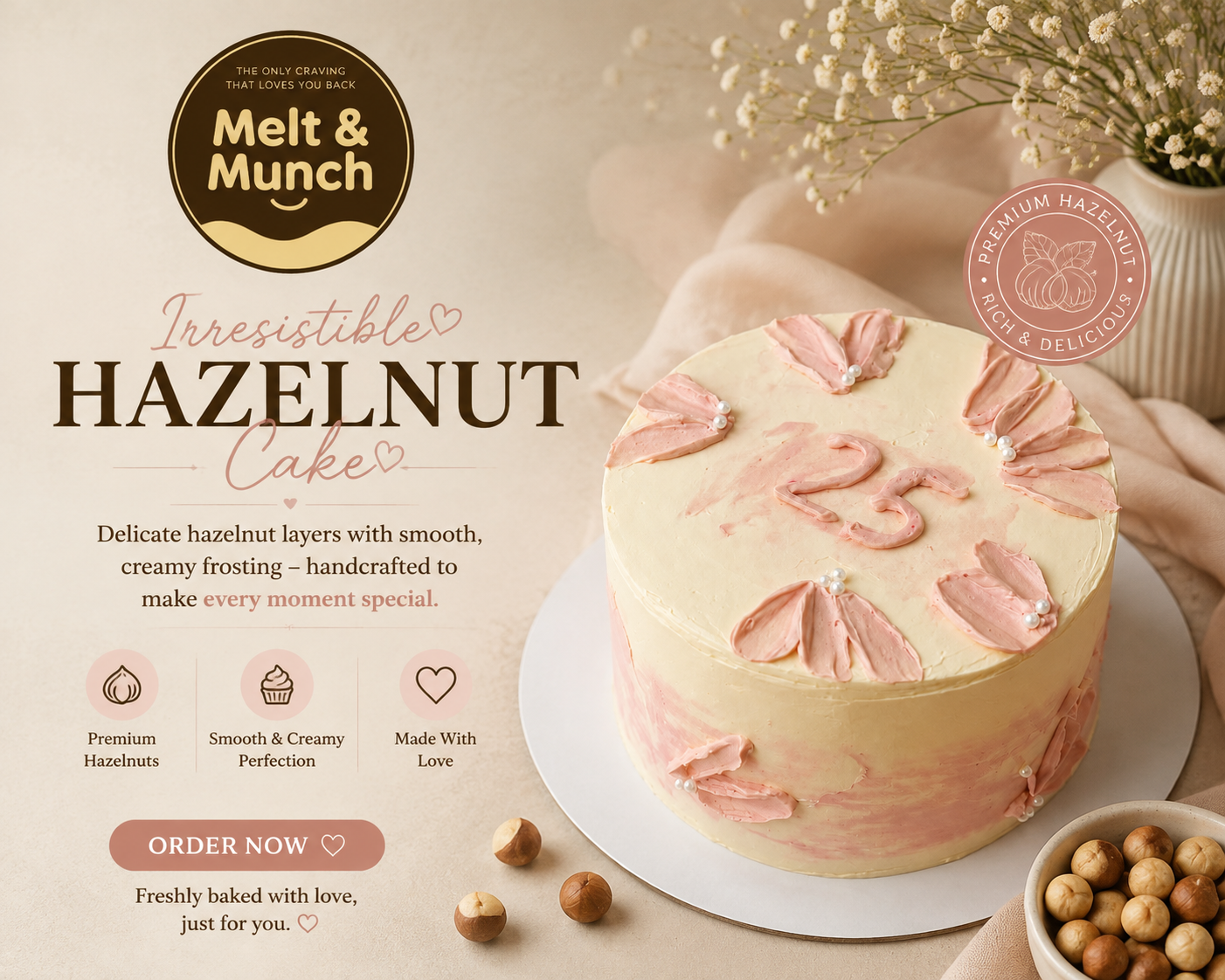 Hazelnut Cake