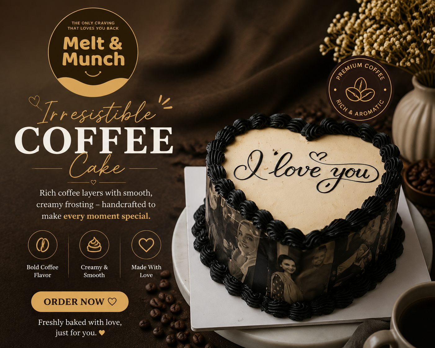 Coffee Chocolate Cake